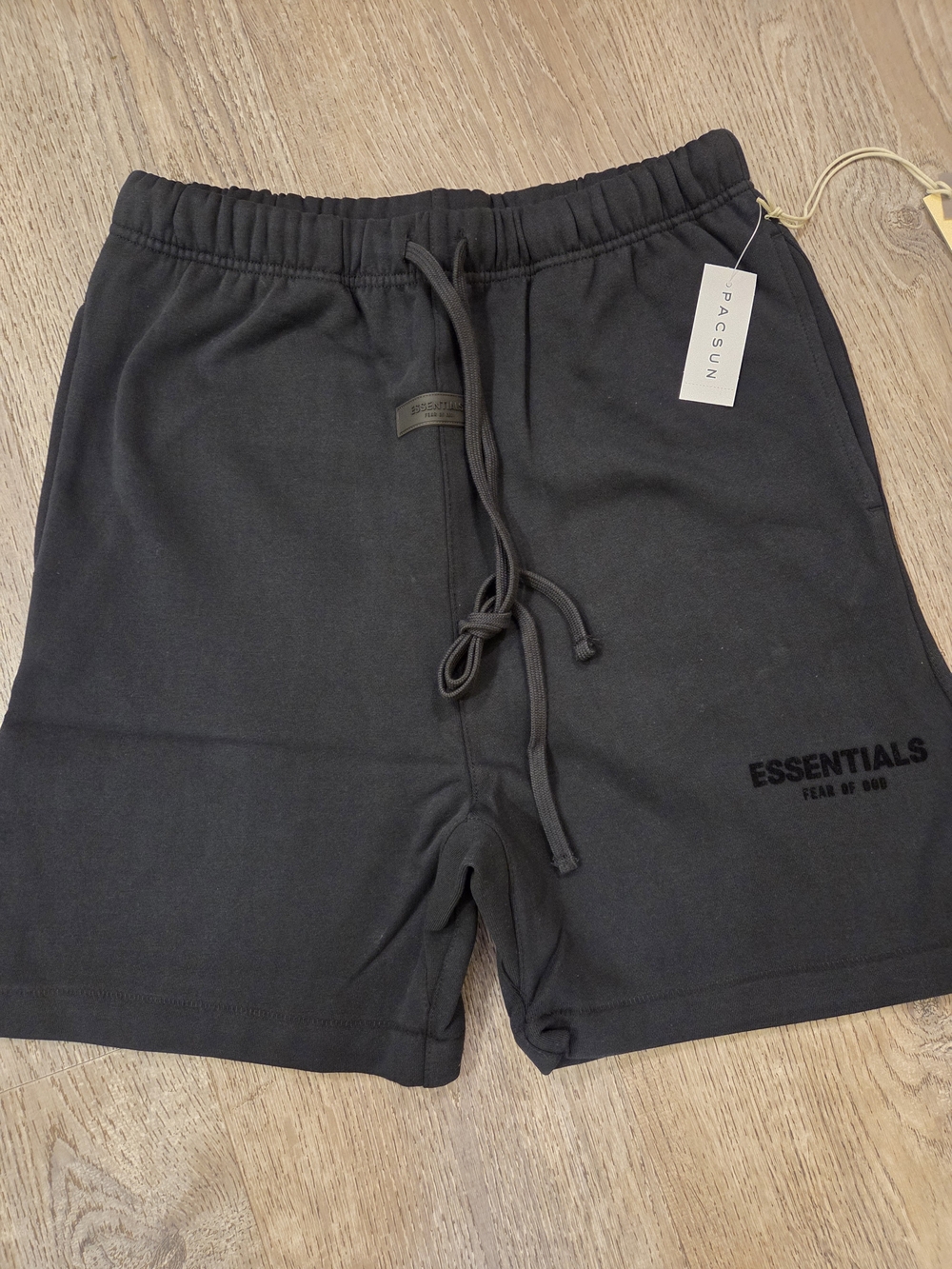 Fear of God ESSENTIALS Men's Black Cotton Shorts